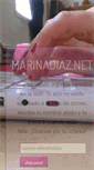 Mobile Screenshot of marinadiaz.net
